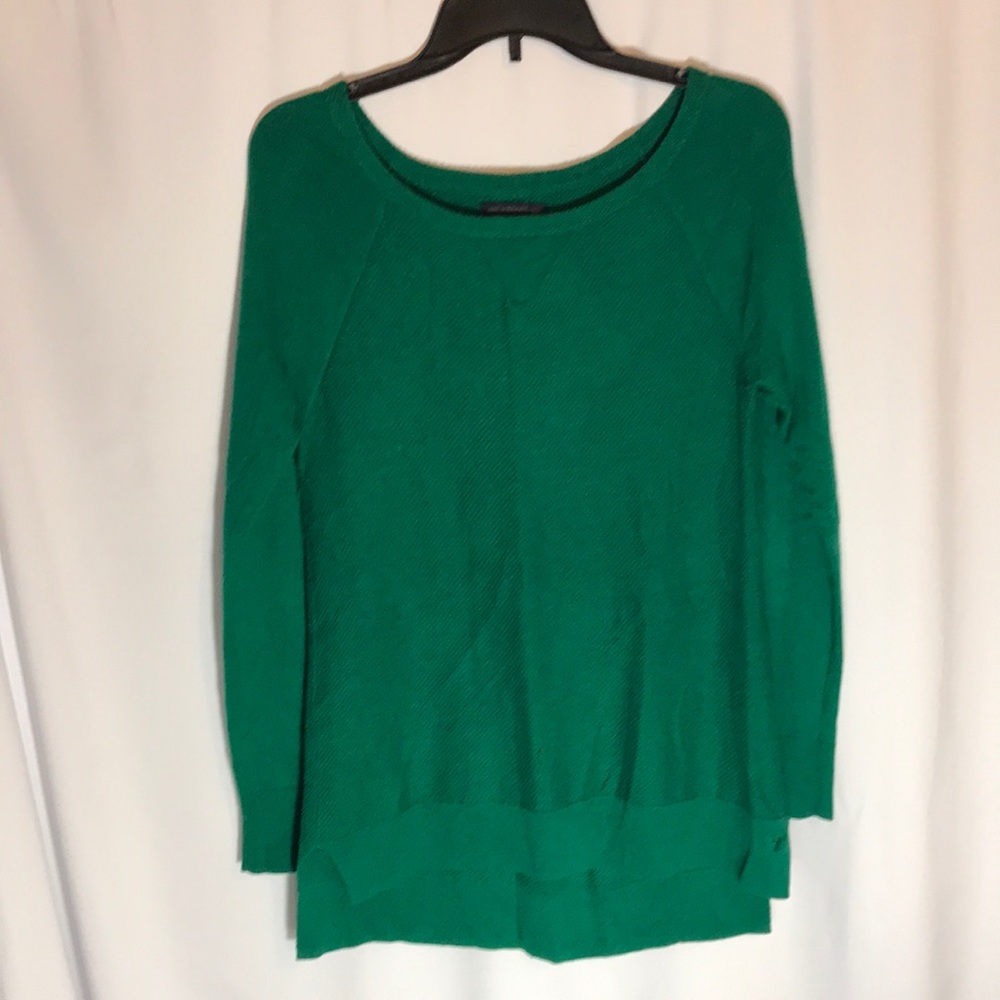 Green Tunic Sweater